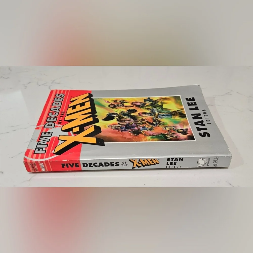 BOGO Five Decades Of X-men Stan Lee Paperback Book